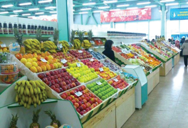 Рынок в городе Елизово